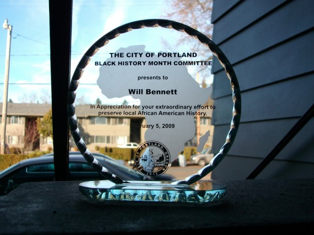On behalf of the City of Portland Black History Month Committee